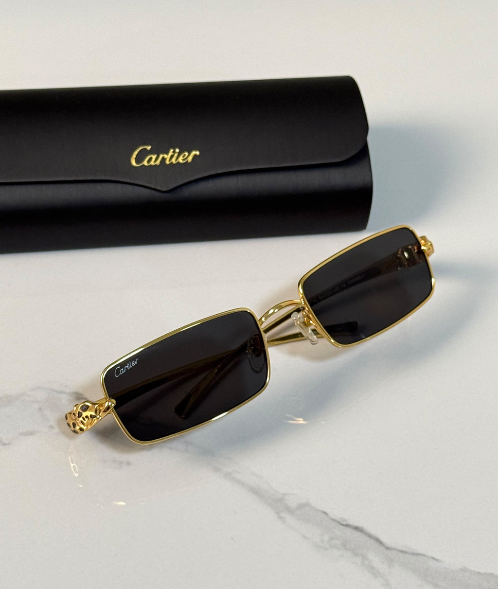 Cartier Massai Rectangle Sunglasses
