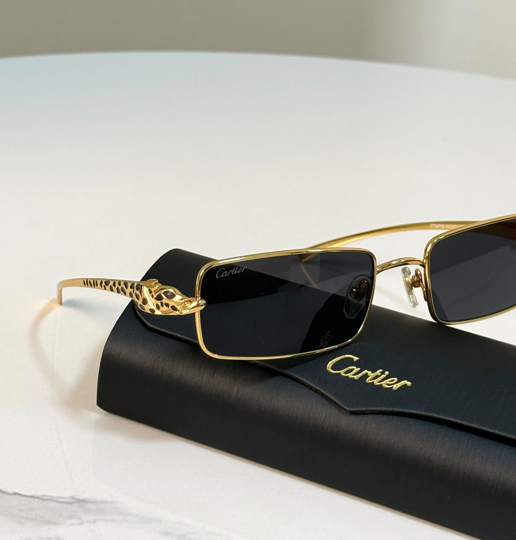 Cartier Massai Rectangle Sunglasses