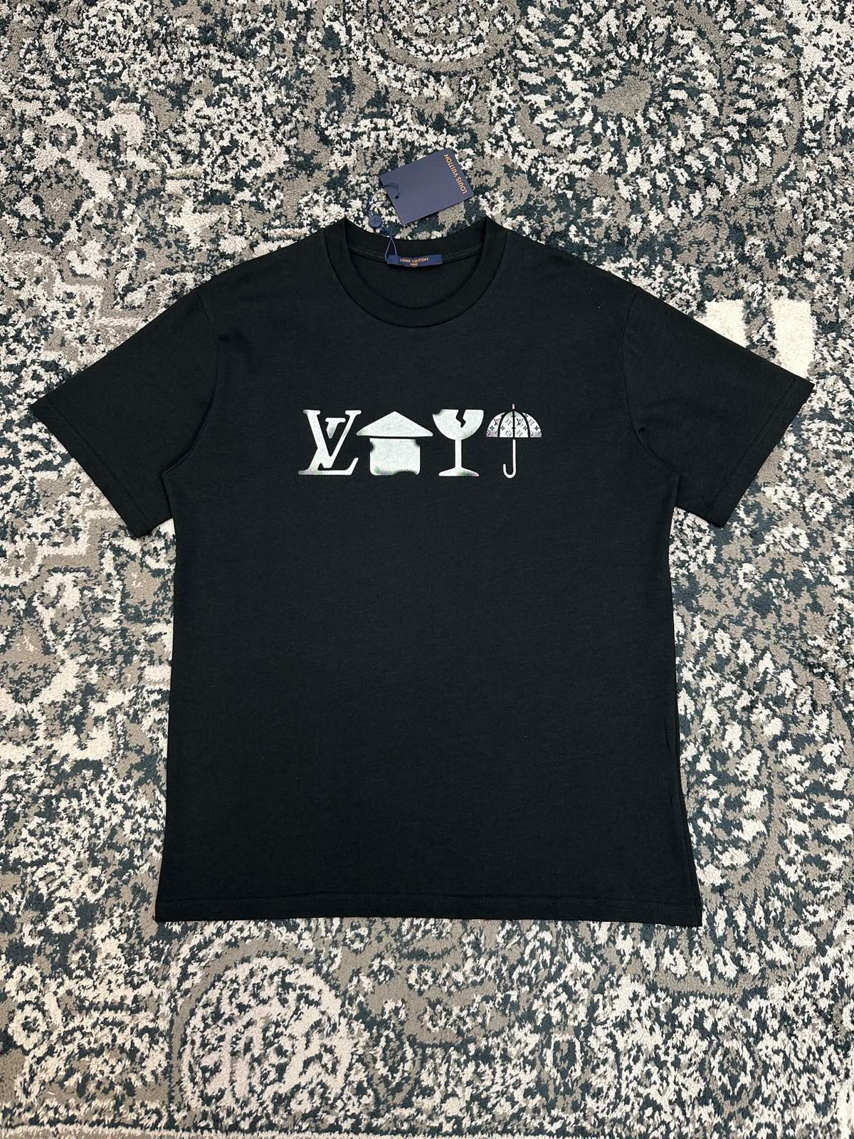Louis Vuitton Printed Signature T-Shirt