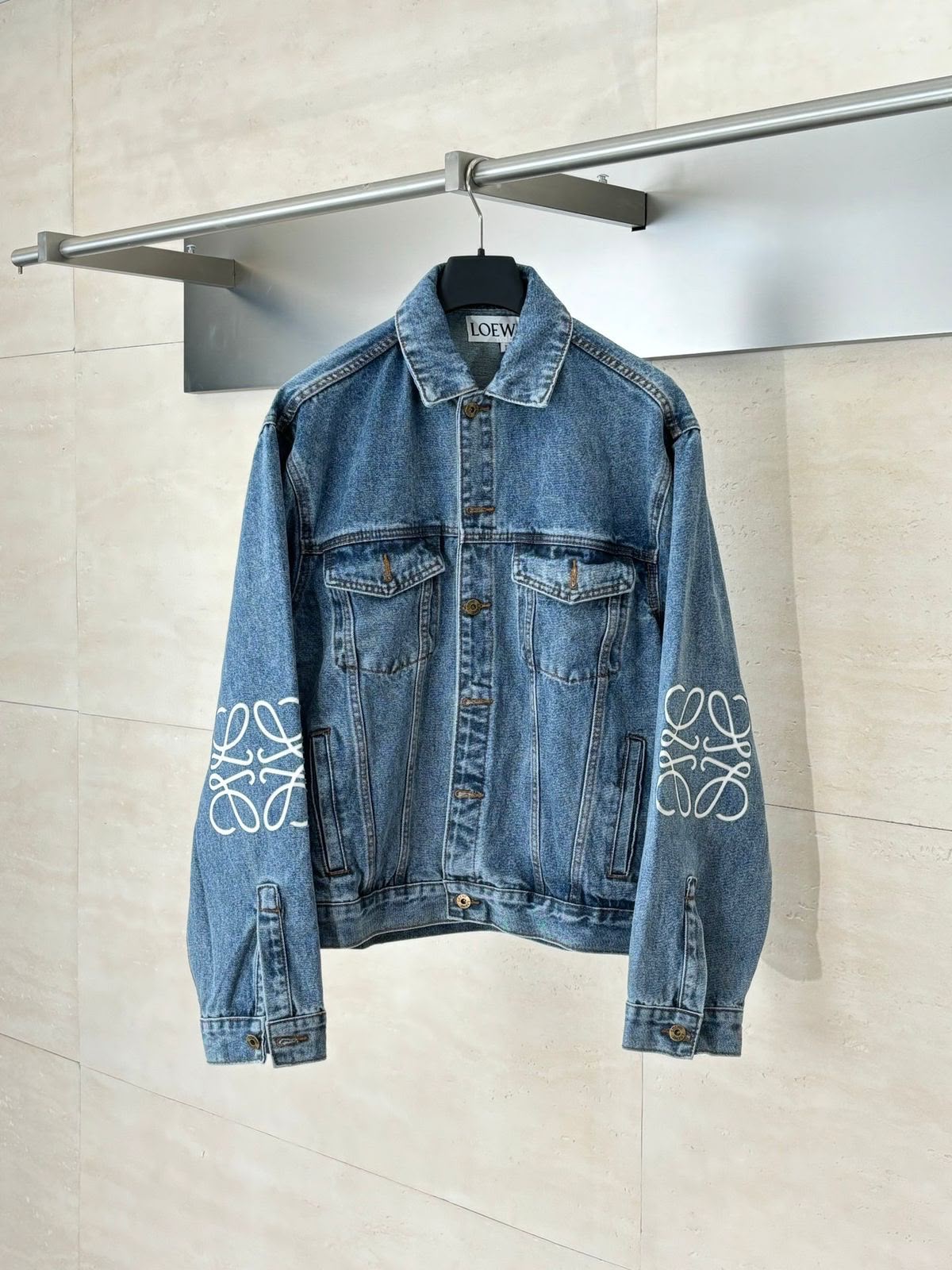 Loewe Anagram Denim Jacket