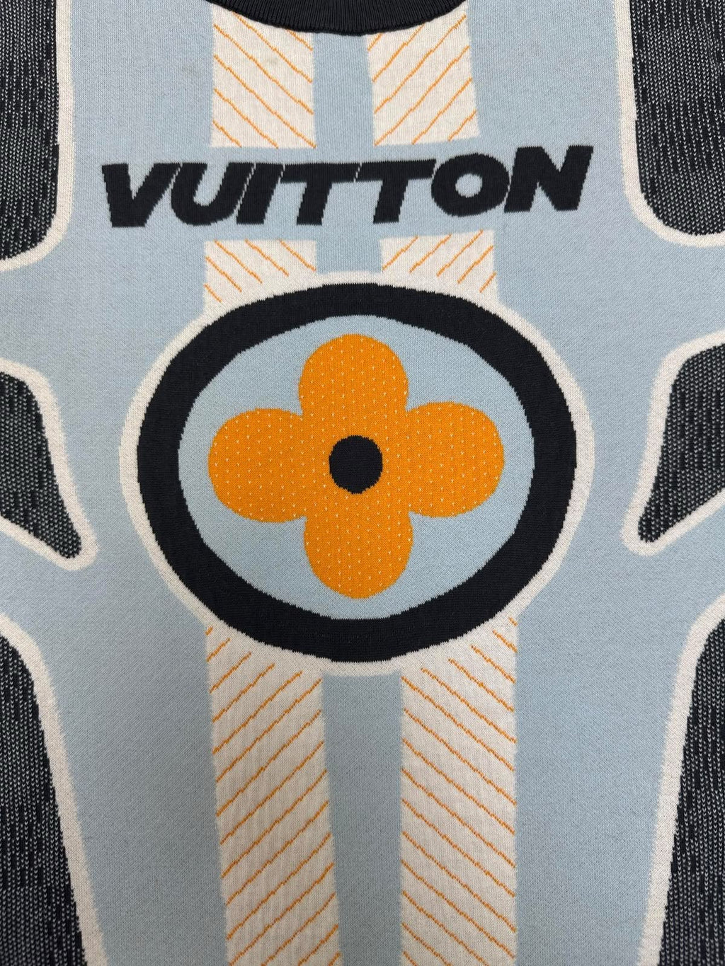 Louis Vuitton Quilted Cotton Blend Crewneck