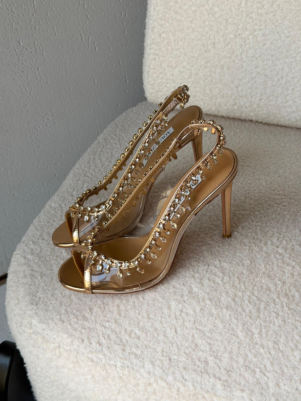 Aquazzura Temptation Crystal Sandal