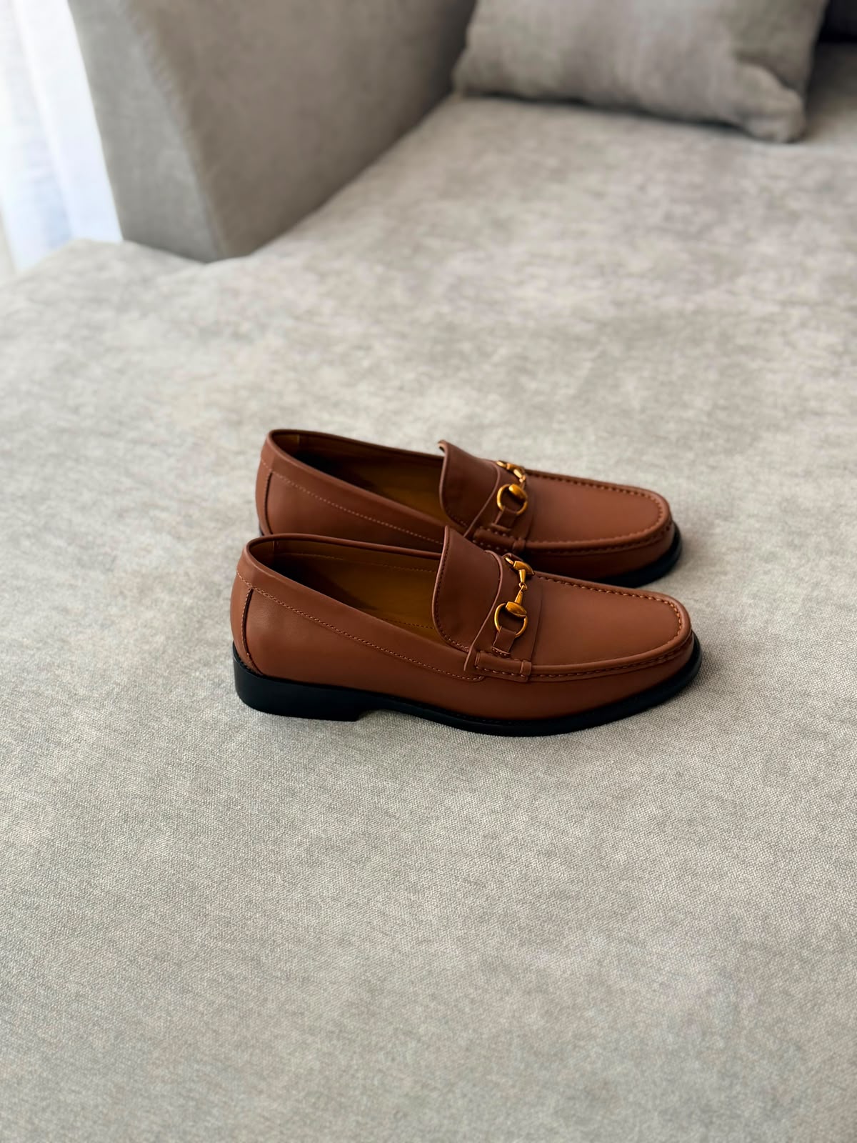 Gucci Horsebit-detailed leather loafers
