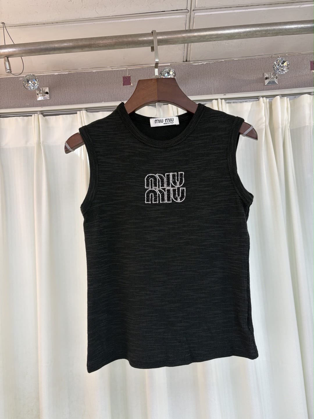 Miu Miu Logo Tank Top