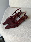 Gucci GG Slingback Pumps