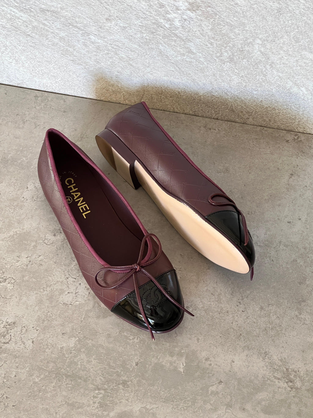 Chanel Crocodile Calfskin Ballerina Flats