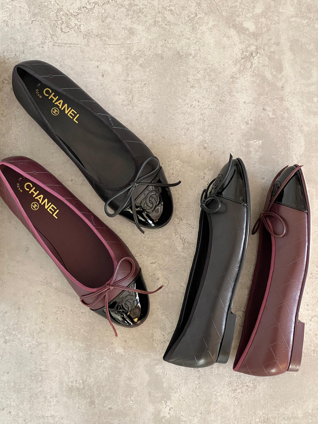 Chanel Crocodile Calfskin Ballerina Flats