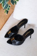 Saint Laurent Babylone Mules