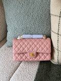 Chanel Medium Classic Double Flap Bag Gold Hardware