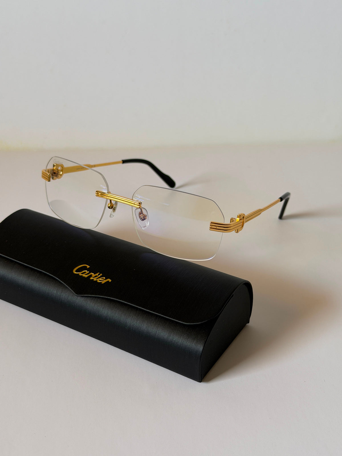 Cartier Première de Cartier Rimless Eyeglasses