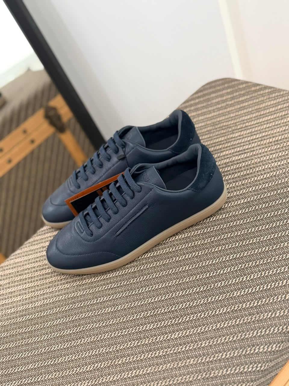 Zegna 232 Suede Sneakers