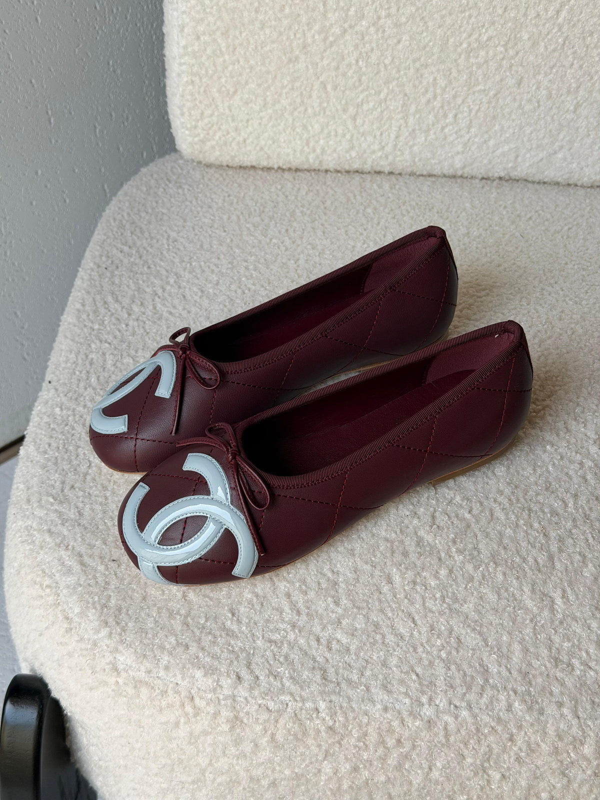 Chanel Lambskin Ballet Flats