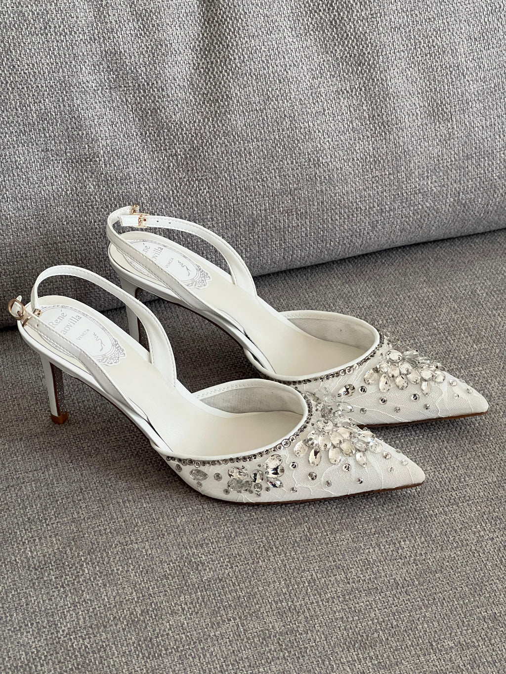Rene Caovilla Slingback Pumps