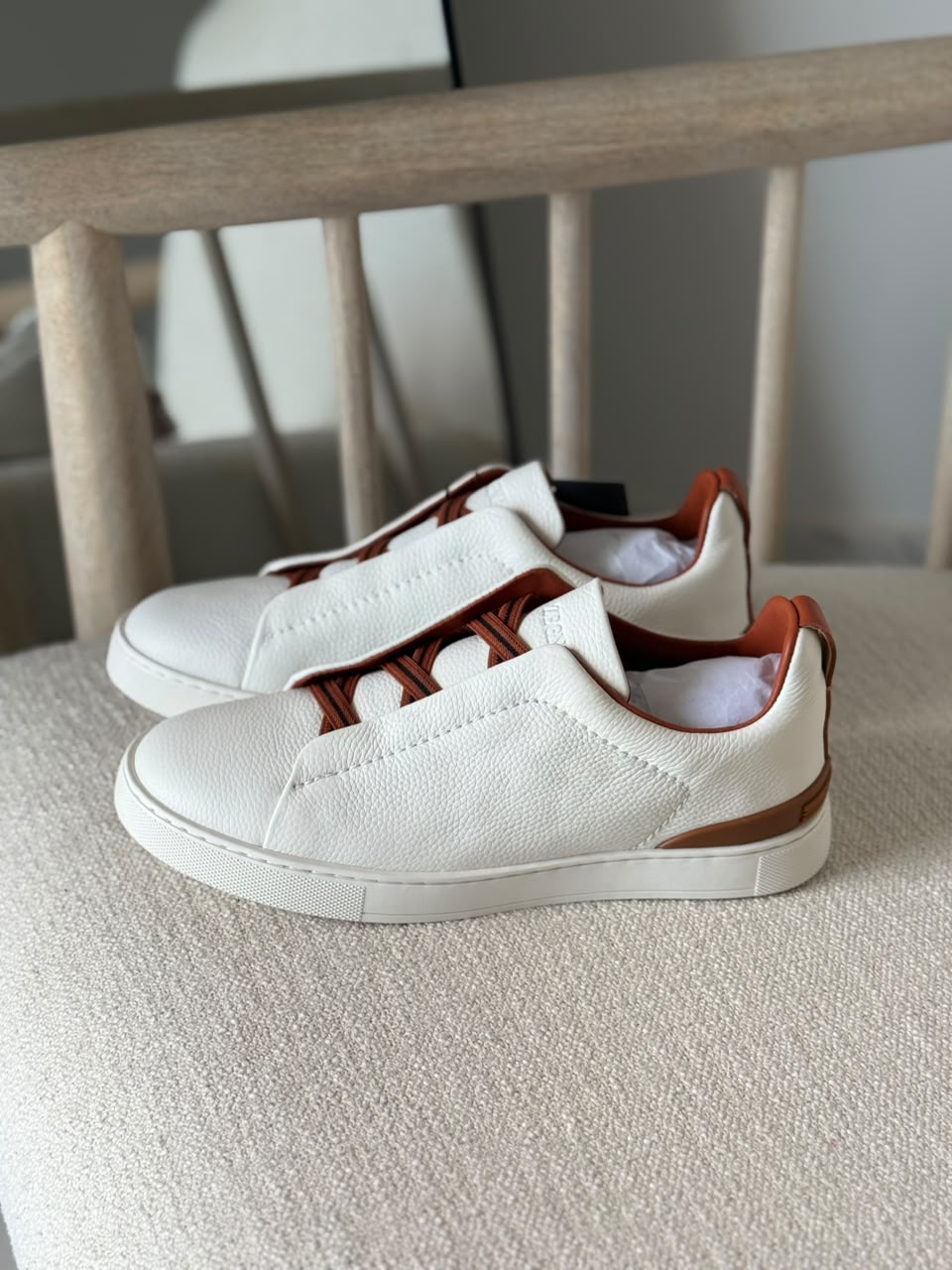 Zegna Triple Stitch Sneakers