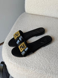 Fendi FFold Flat Sandals