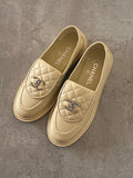 Chanel Quilted Lambskin Loafers