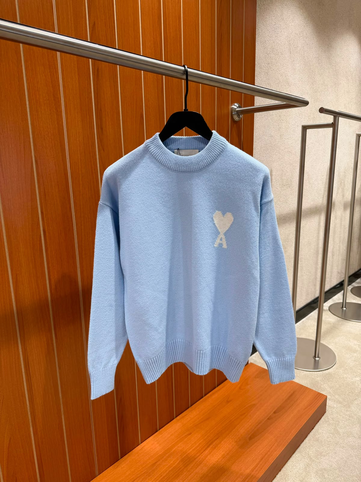 AMI Paris Ami de Coeur Crewneck Sweater