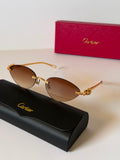 Cartier Panthère de Cartier Rimless Sunglasses