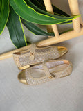 Chanel Sequined Mary Jane Ballerinas