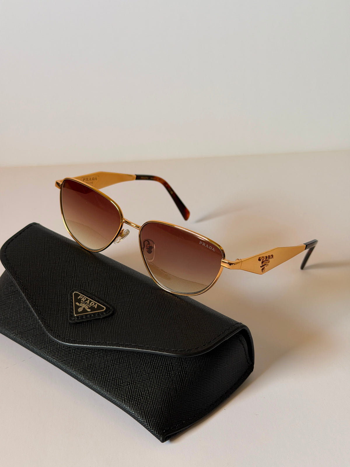 Prada PR 57WS Metal Sunglasses