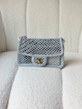 Chanel Small Coco Beach Macrame Flap Bag