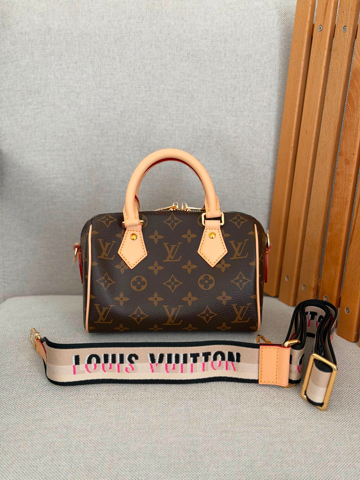 Louis Vuitton Speedy Bandouliere Handbag