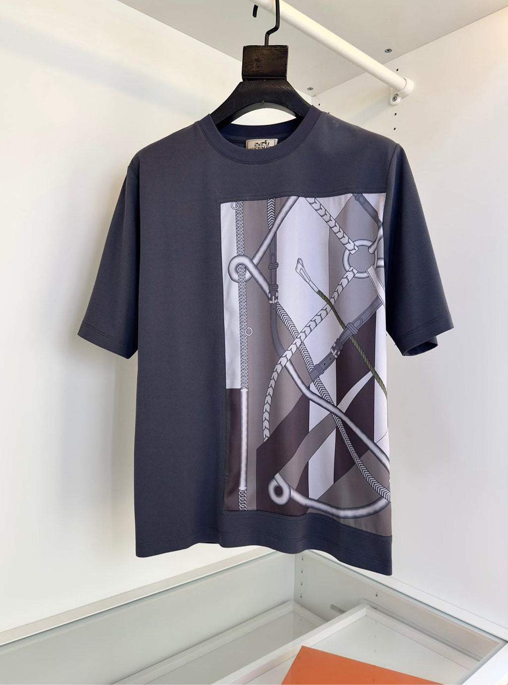 Hermes Parcours Sans Faute Décadré Short-Sleeve T-Shirt