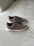 Zegna Triple Stitch Low-Top Sneakers
