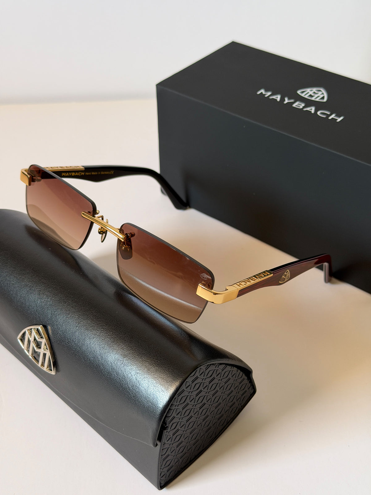 Maybach The Educator I Rimless Sunglasses