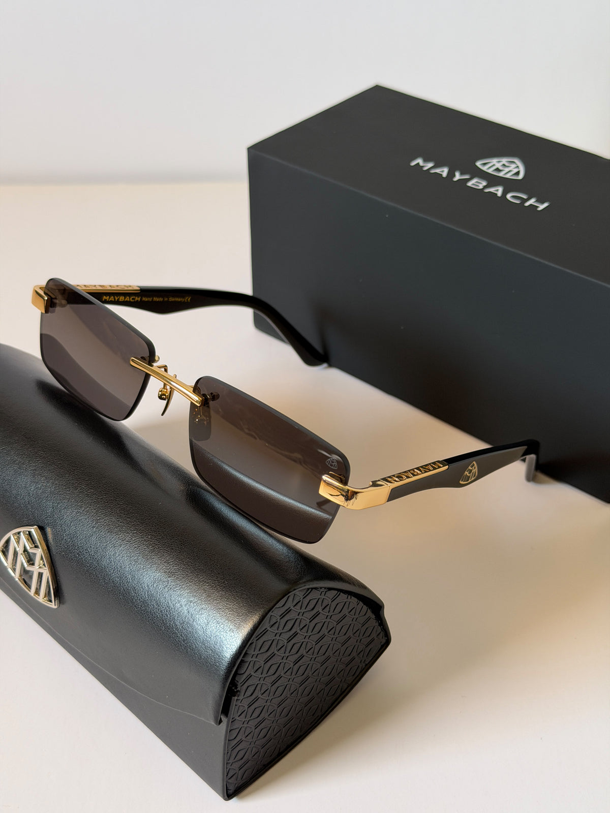 Maybach The Educator I Rimless Sunglasses