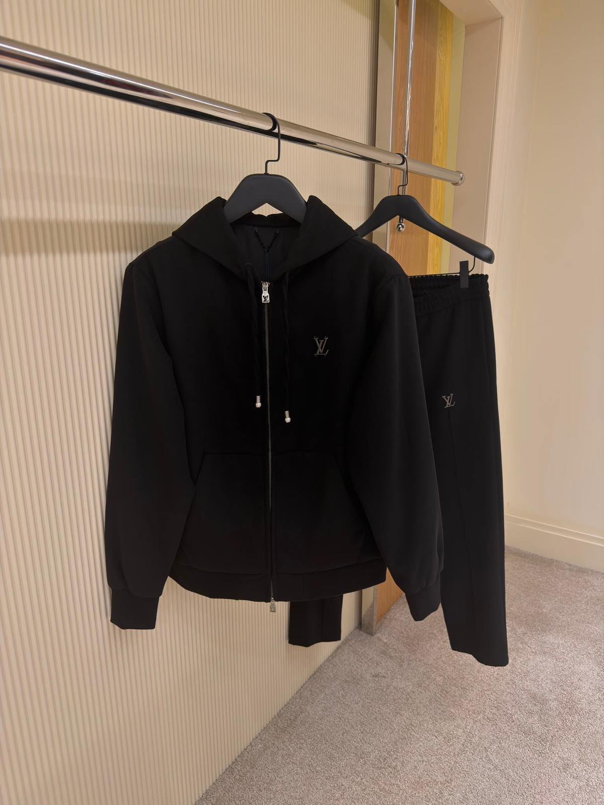 Louis Vuitton Embroidered LV Initial Double Face Cashmere Tracksuit