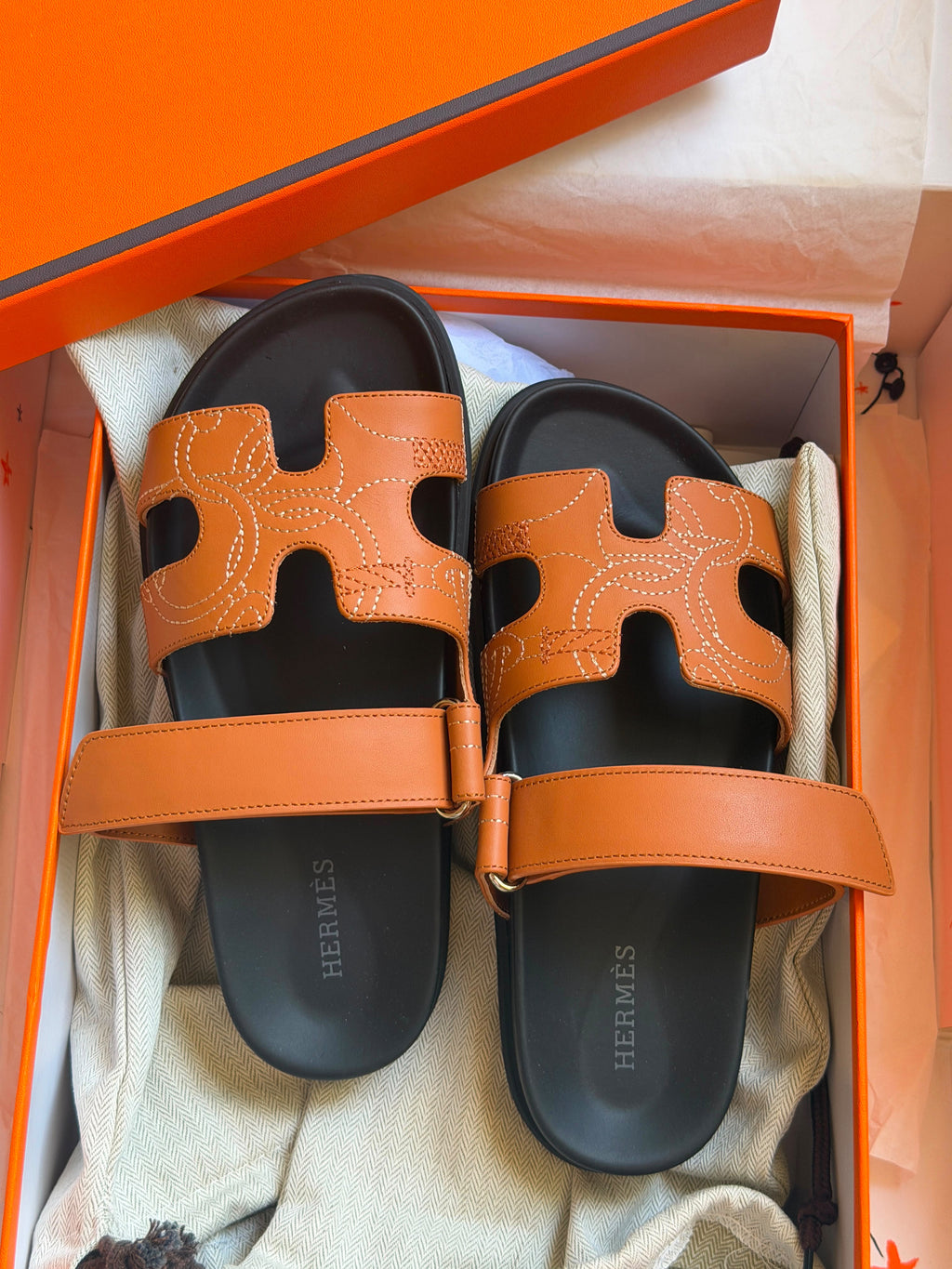 Hermes Chypre Sandals