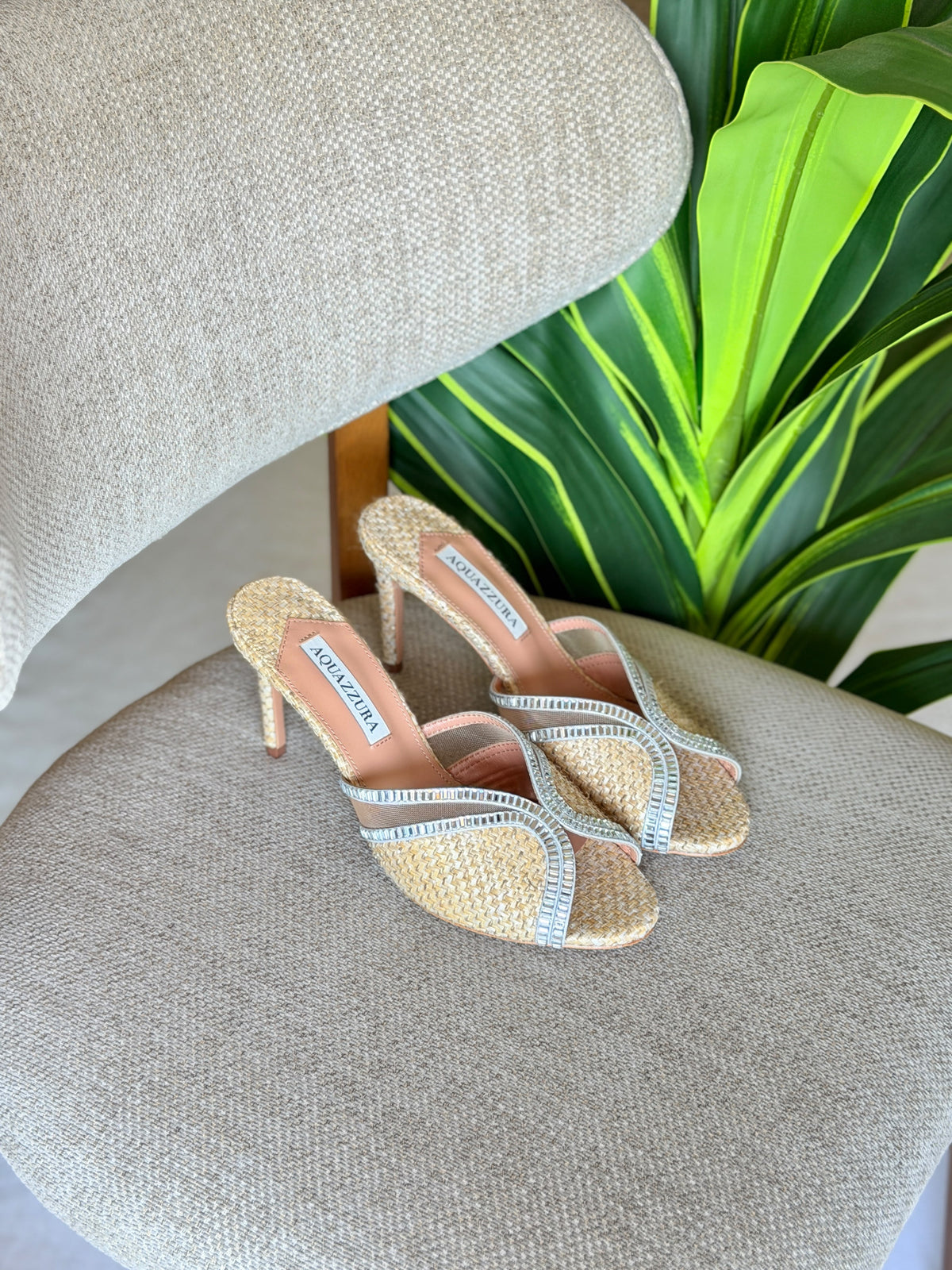 Aquazzura Wild Aurora Mules