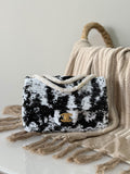 Chanel Small Flap Bag in Fringed Sequins