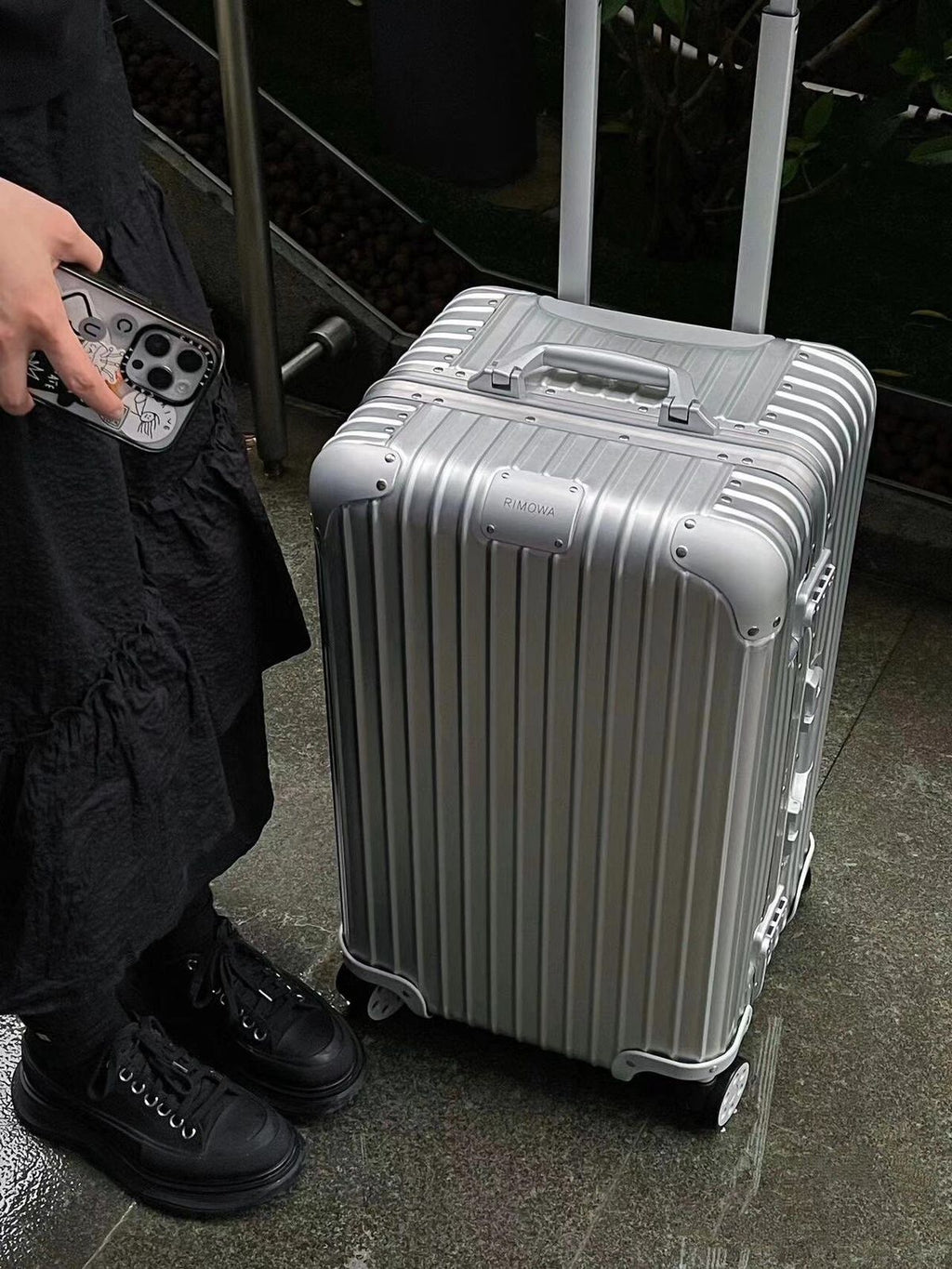 Rimowa Original Cabin Aluminium Suitcase Travel Bag