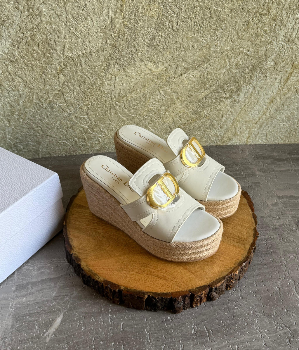 Dior 30 Montaigne Wedge Slides