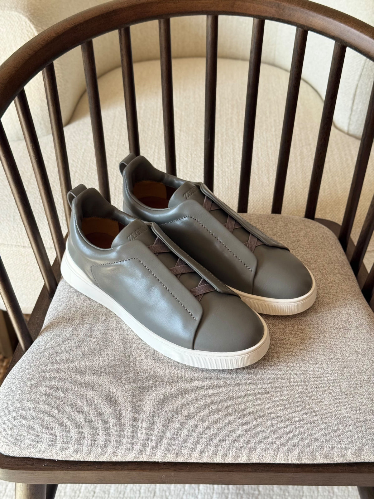 Zegna Triple Stitch Sneakers