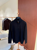 Loro Piana Roadster Cashmere Half-Zip Sweater