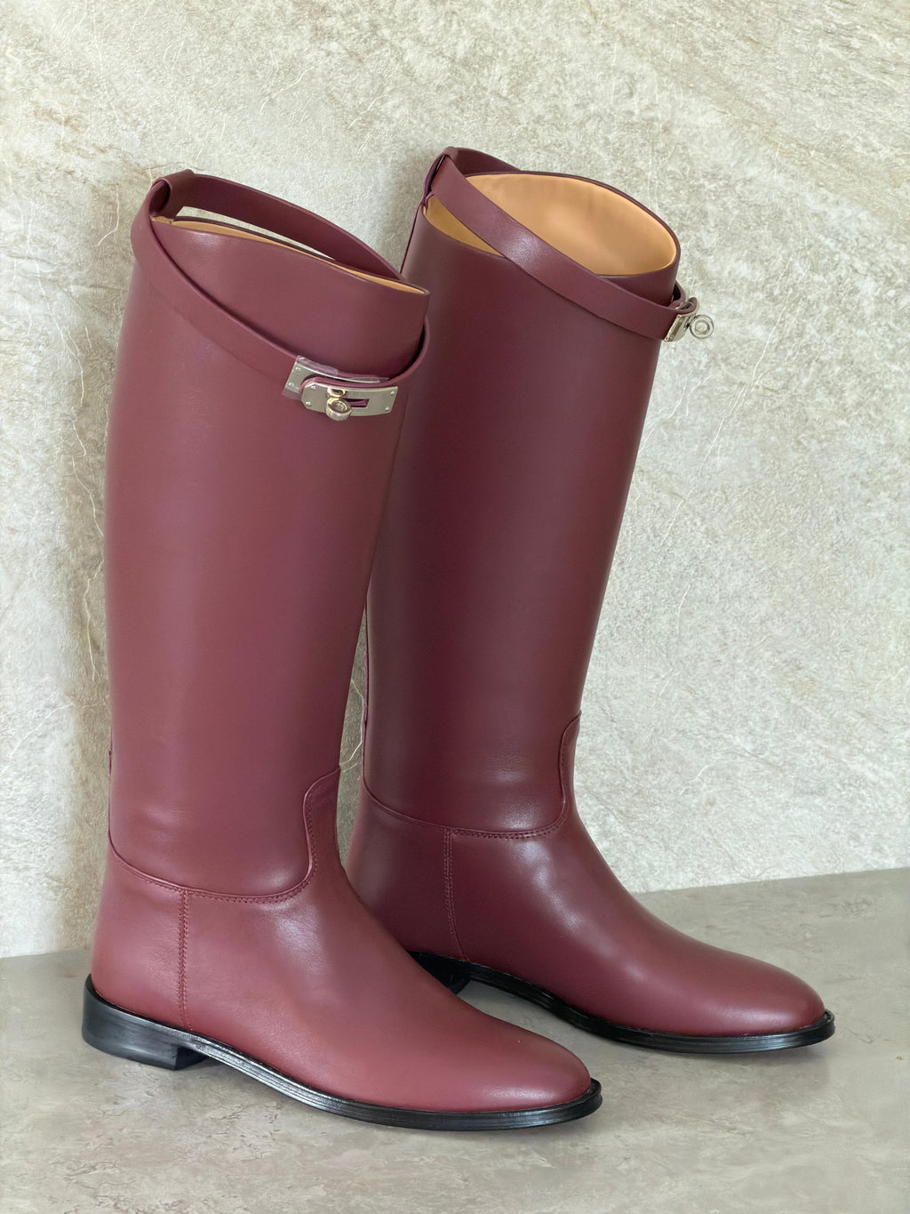 Hermes Jumping Boots in Box Calfskin