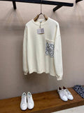 Loewe Anagram Pocket Sweater in Cotton Blend