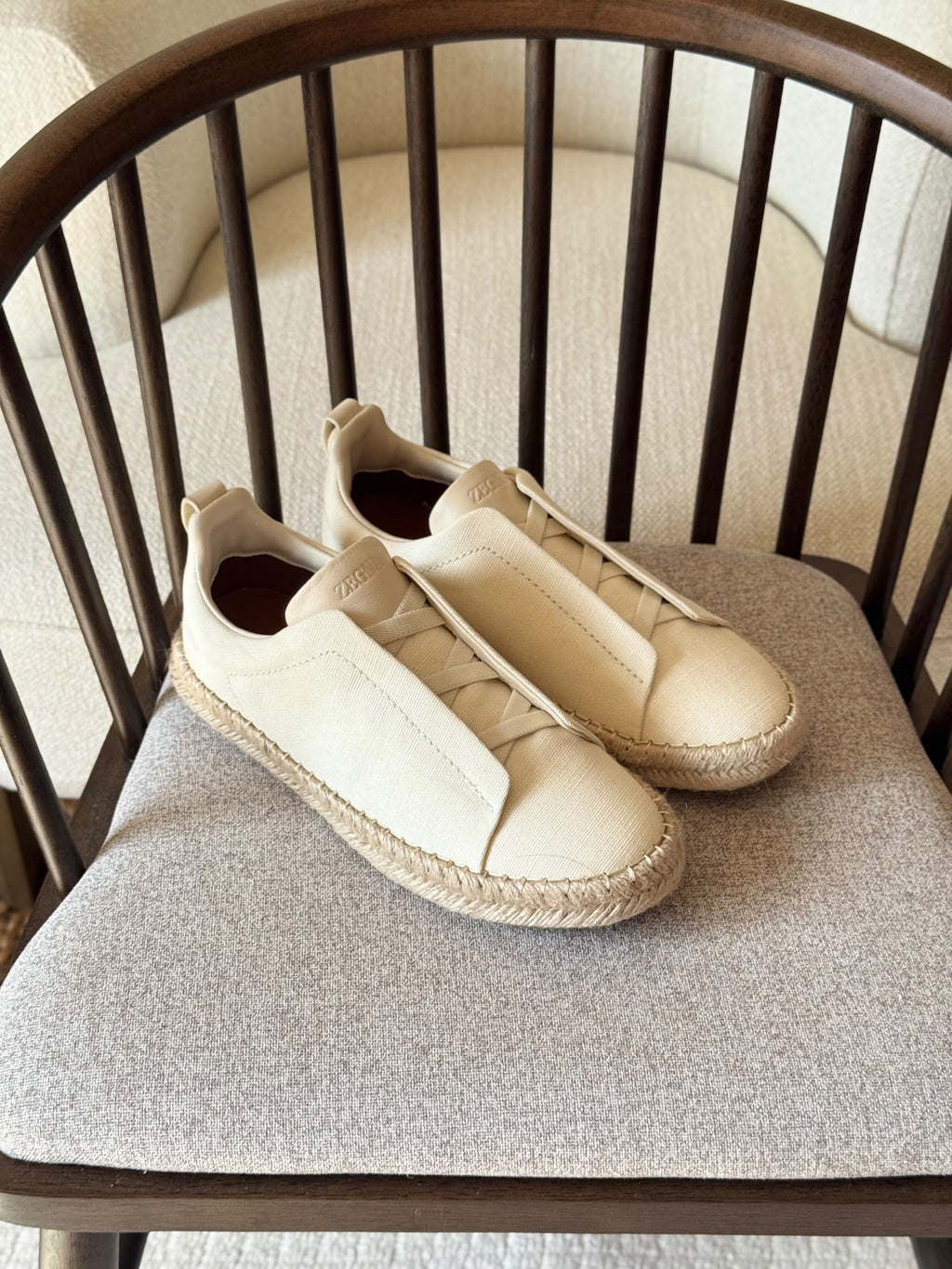 Zegna Triple Stitch Espadrilles