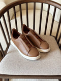 Zegna Triple Stitch Luxury Leisure Shoes