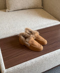 Chanel Coco Neige Shearling Moccasins