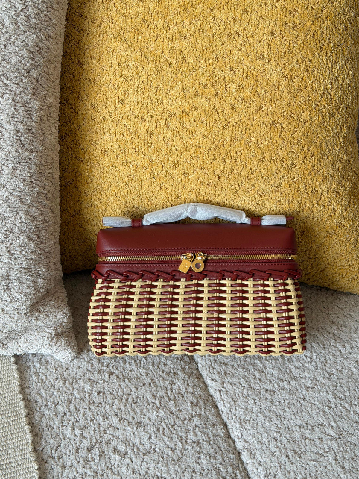 Loro Piana Extra Pocket Wicker Bag