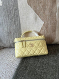Chanel Top Handle Slim Vanity with Chain Bag