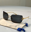 Louis Vuitton Curvy Flower Rectangle Sunglasses