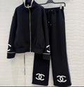 Chanel Knit Tracksuit Set
