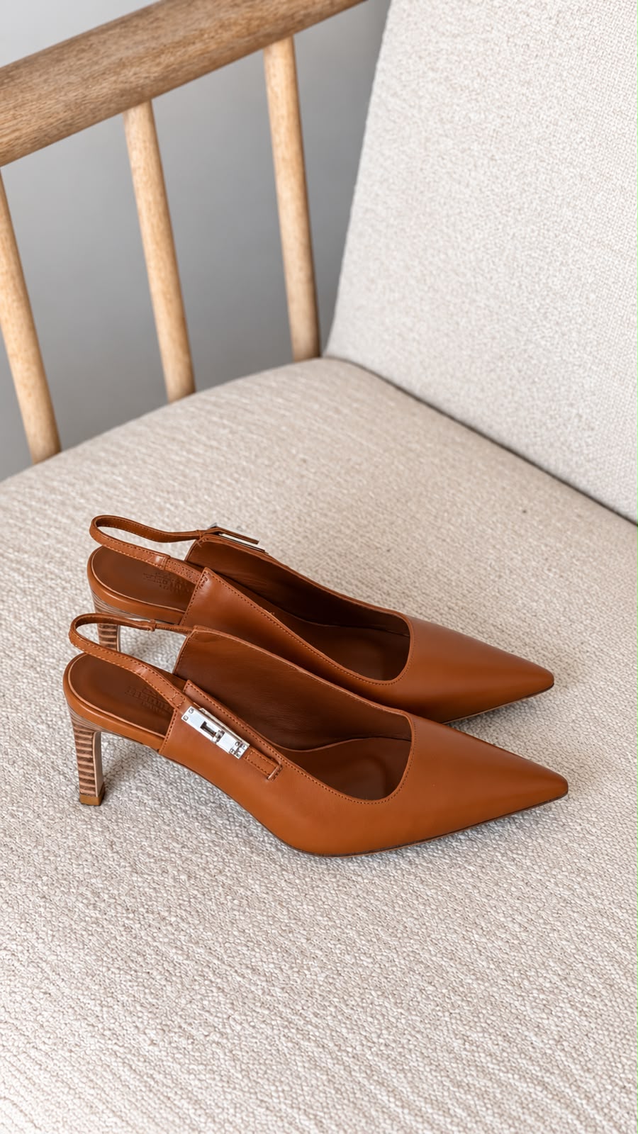 Hermes Lover Pump in Nappa Leather