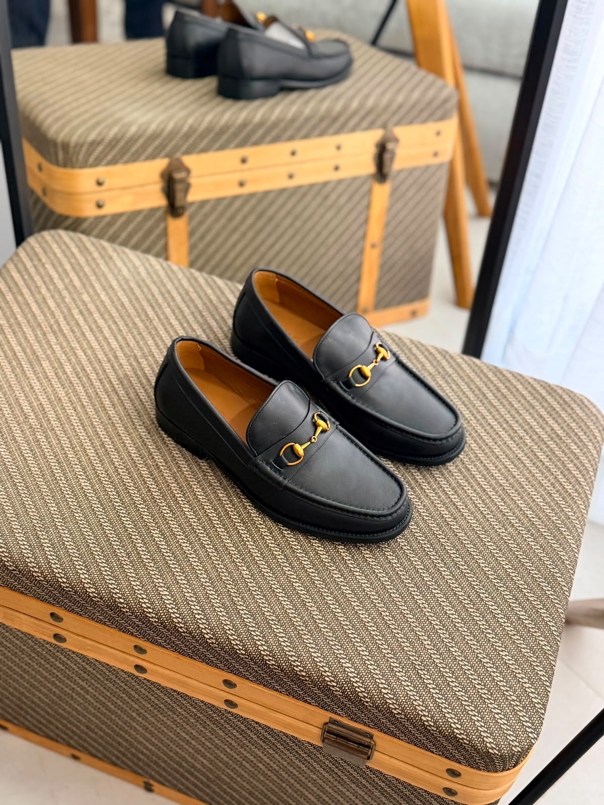 Gucci Horsebit-detailed leather loafers