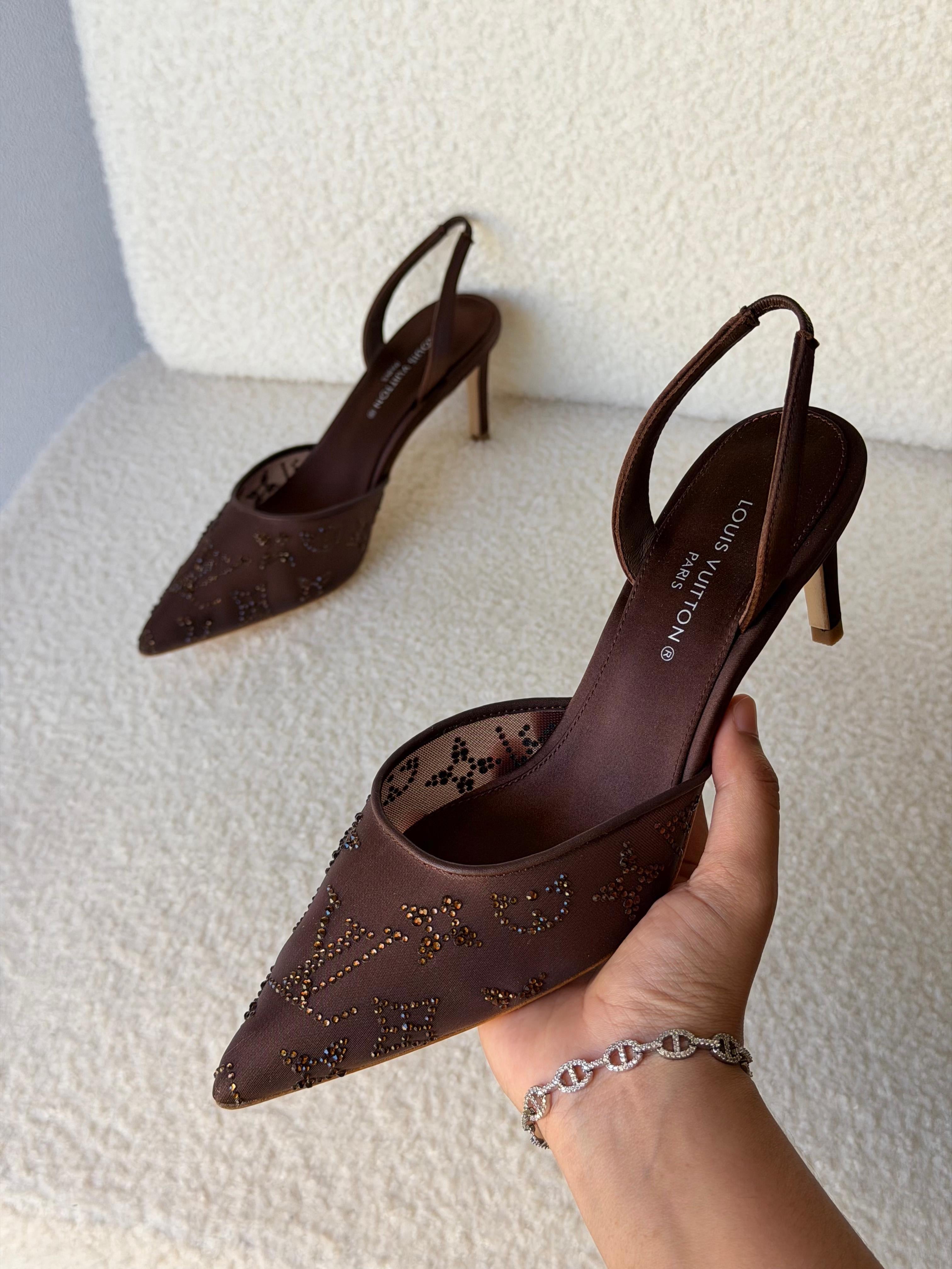 LV Gala Slingback Pump